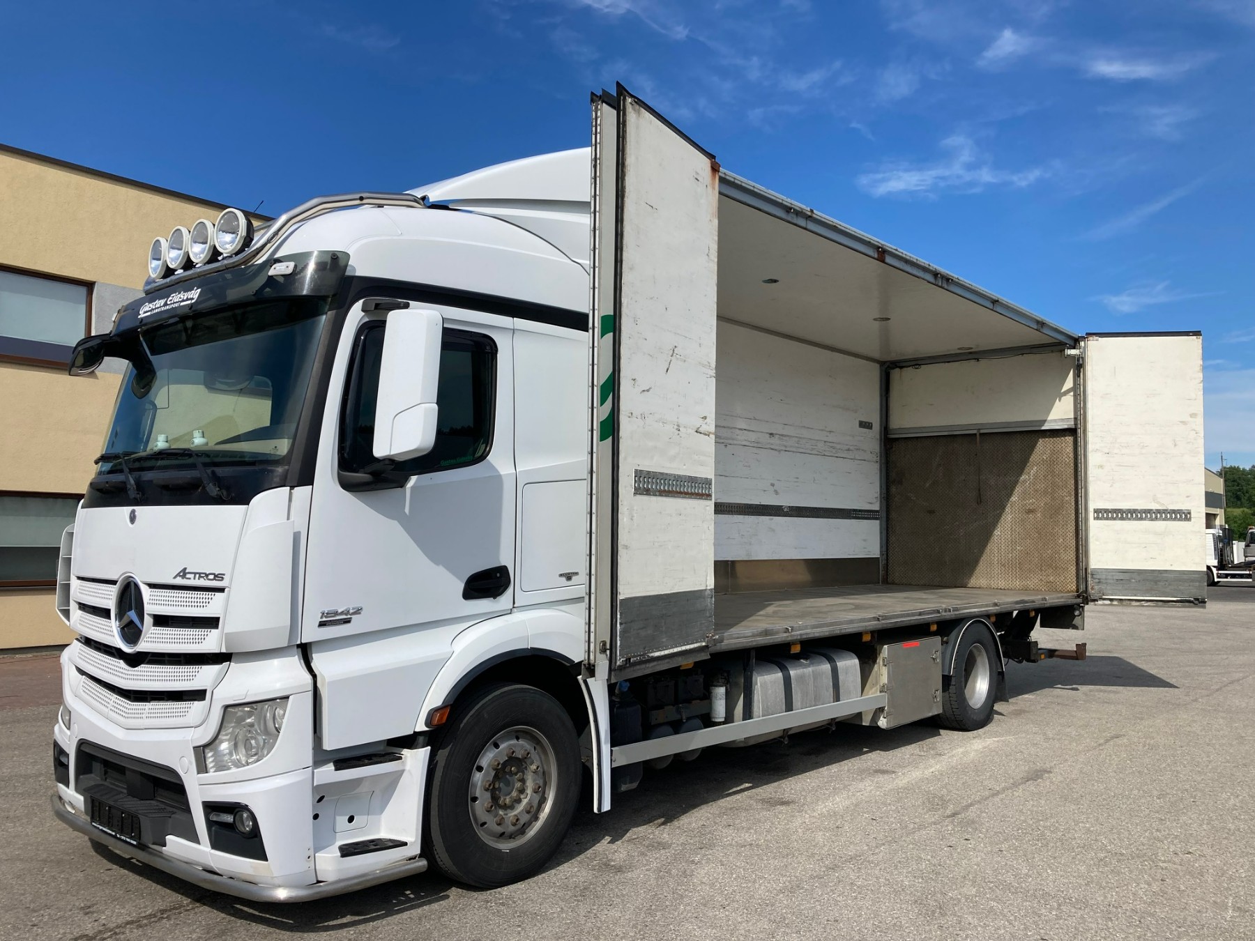 Mercedes-Benz ACTROS 1842 + SIDE OPENING + FULL AIR
